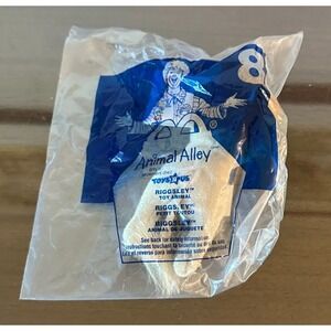 Vintage 2001 McDonalds Toys "R" Us Toy ‎ Animal Alley Plush Riggsley the Lion